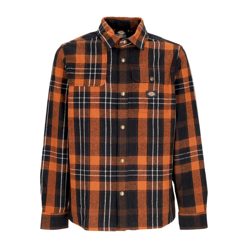 DICKIES Camicia Manica Lunga Uomo Nimmons L/s Shirt Java da uomo