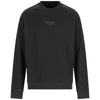 Guess felpa nera logo iridescent  M4YQ14 KCBR2 Felpe Guess