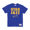 MITCHELL & NESS Maglietta Uomo Nba Legendary Slub Tee Utajaz Original Team Colors da uomo