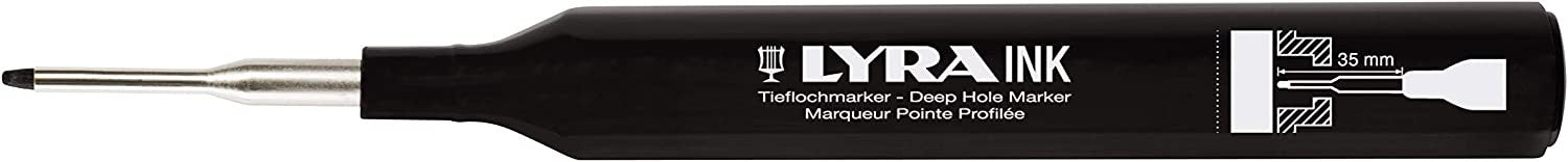 Lyra Ink paint pennarello nero punta extra fine