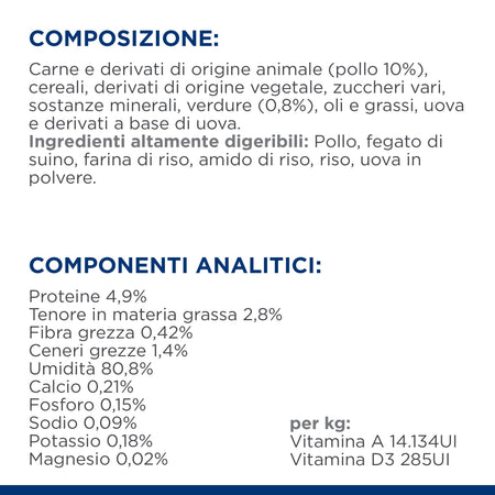Hill's Prescription Diet Digestive Care umido Cani Adulti pollo e verdure 354 gr