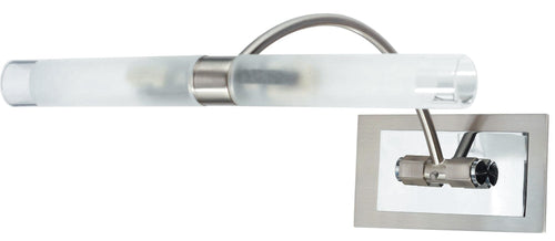 Applique elegante cromata orientabile 28 watt 2700 kelvin G9