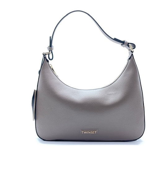 TWINSET Borsa Hobo Tortora