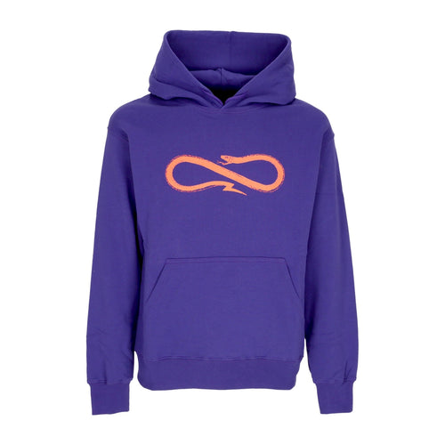 PROPAGANDA Felpa Cappuccio Uomo Logo Hoodie Violet da uomo