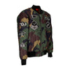 PROPAGANDA Giubbotto Bomber Uomo Baseball Bomber Camo da uomo