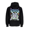 PROPAGANDA Felpa Cappuccio Uomo Rainbow Hoodie Black da uomo