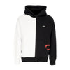 PROPAGANDA Felpa Cappuccio Uomo Logo Double Hoodie White/black da uomo