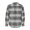 CARHARTT WIP Camicia Manica Lunga Uomo L/s Hawkins Shirt Grey Heather da uomo