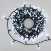 Catena lineare natalizia MiniLED da Ø 3 mm con 8 giochi di luce