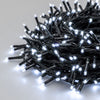 Catena lineare natalizia MiniLED da Ø 3 mm con 8 giochi di luce