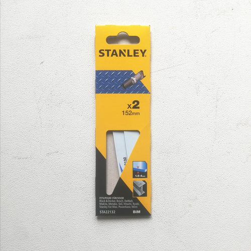 Stanley lama da 152mm per taglio ferro max 12mm per gattuccio - 2pz