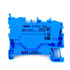 Morsetto passante blu 1 pin 2,5mmq. Wago