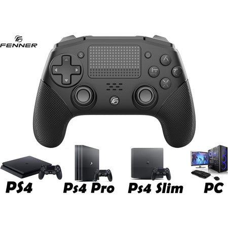 PS4 Fenner Tech Wireless Controller (PC) Programmable Black