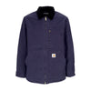 CARHARTT WIP Giubbotto Uomo Arlington Coat Dark Navy/black Rinsed da uomo