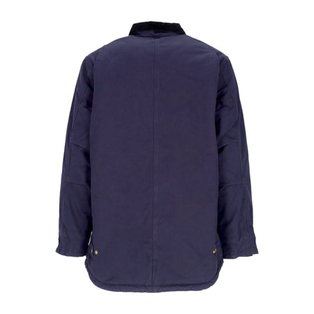 CARHARTT WIP Giubbotto Uomo Arlington Coat Dark Navy/black Rinsed da uomo