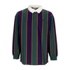 CARHARTT WIP Polo Manica Lunga Uomo L/s Ruben Rugby Shirt Ruben Stripe/discovery Green da uomo