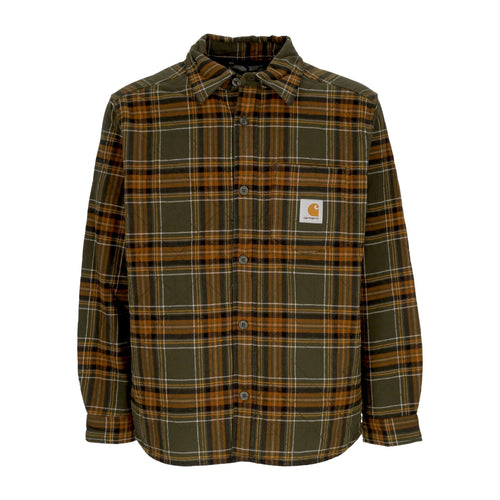 CARHARTT WIP Camicia Imbottita Uomo Wiles Shirt Jacket Wiles Check/highland da uomo