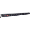 Multipresa Verticale per Rack 12 Posti Spina Schuko Angolata