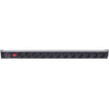 Multipresa Verticale per Rack 12 Posti Spina Schuko Angolata