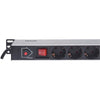 Multipresa Verticale per Rack 12 Posti Spina Schuko Angolata
