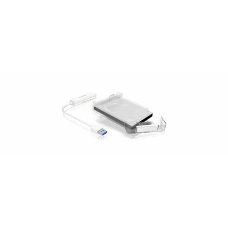 "ICY BOX Case Esterno per SSD/HDD 2.5"" a 1x USB 3.0- inclusa protezione"