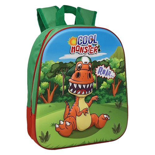 ZAINO ASILO 3D DINOSAURO BORSA SCUOLA BAMBINO
