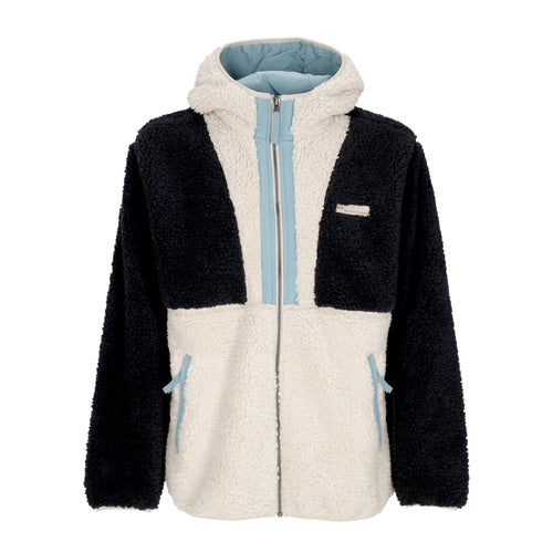 COLUMBIA Orsetto Uomo Backbowl Sherpa Hoodie Black/dark Stone da uomo