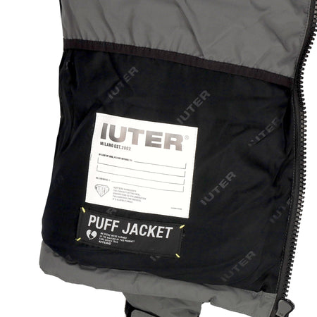 IUTER Piumino Uomo Puff Jacket Dark Grey da uomo