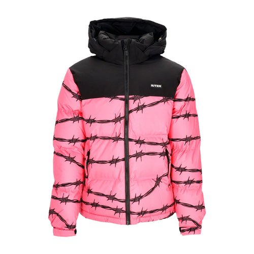 IUTER Piumino Uomo Barbwire Puff Jacket Pink da uomo