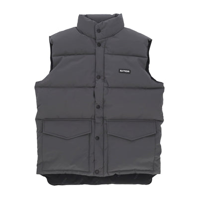 IUTER Piumino Smanicato Uomo Puff Vest Dark Grey da uomo
