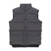 IUTER Piumino Smanicato Uomo Puff Vest Dark Grey da uomo