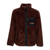 DOOMSDAY Orsetto Uomo Out Of Sight Fleece Jacket Brown da uomo