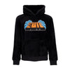 DOOMSDAY Felpa Cappuccio Uomo Dirty Hands Fleece Hoodie Black da uomo