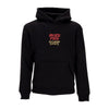 DOOMSDAY Felpa Cappuccio Uomo More Fire Hoodie Black da uomo