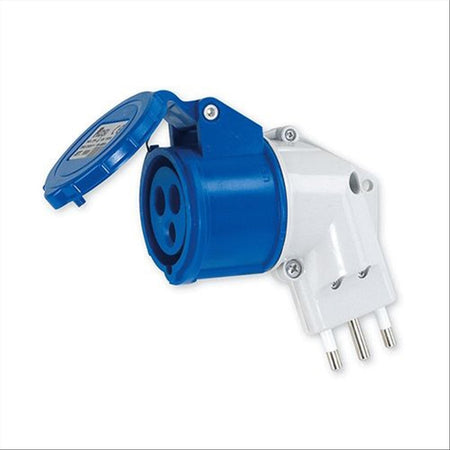 Rosi adattatore sp.2p+t16a cee ip20 230v