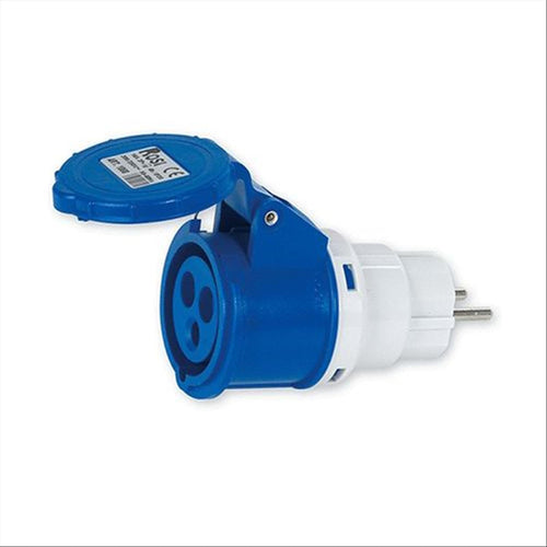 Rosi adattatore sp.sp+t schuko cee ip20