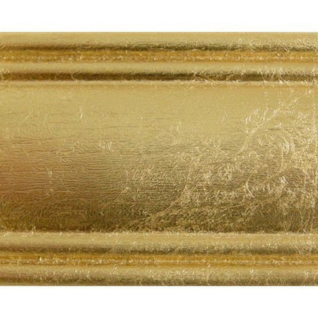 MOBILI2G - Specchiera in foglia oro rettangolare Misure: L.90 x H. 148 x P. 4