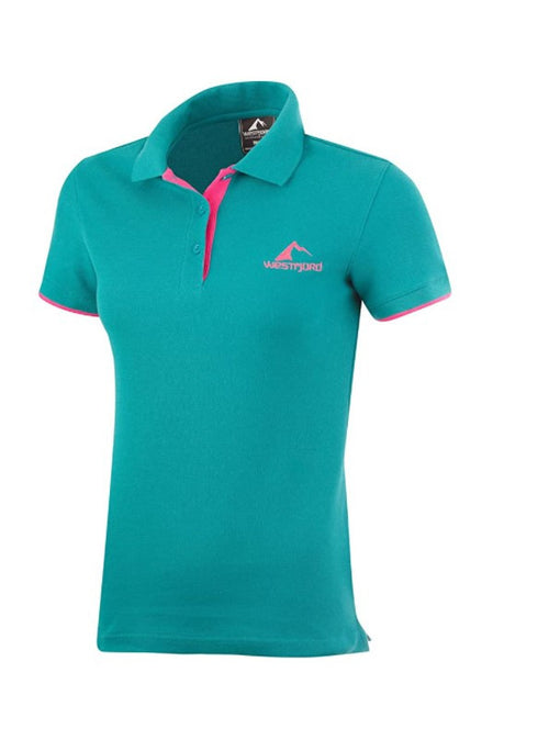 WESTFJORD Polo Donna Hekla Verde Acqua