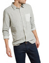 Camicia Uomo Regular Grigio Chiaro Wrangler