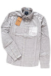 Camicia Uomo Regular Grigio Chiaro Wrangler