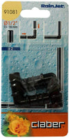 CLABER RAINJET 91081- 2 RACCORDI AD ANGOLO 1/2