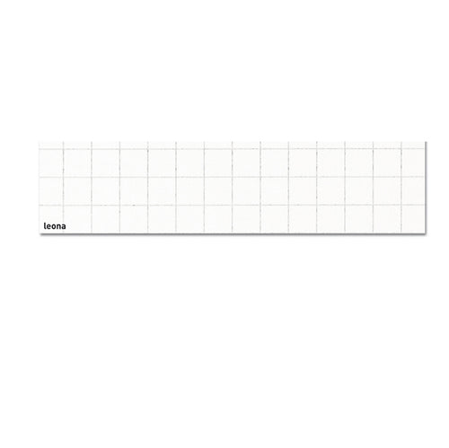50 Fogli Carta Leona 70X100 Bianca 10Mm Ambo I Lati 120Gr