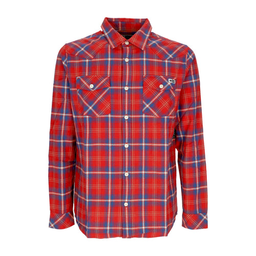 SALTY CREW Camicia Manica Lunga Uomo Herdsman Flannel L/s Shirt Red da uomo