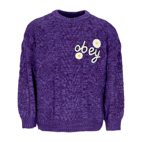 OBEY Maglione Donna Flora Sweater Passion Flower da donna