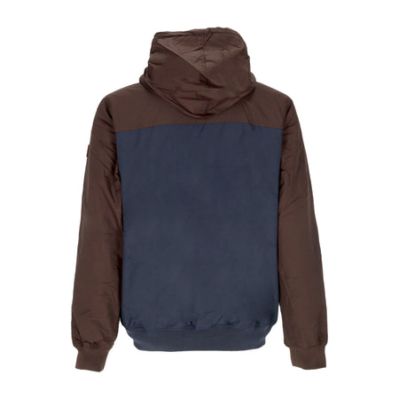 IRIEDAILY Giubbotto Uomo Insulaner Soft Jacket Navy Brown da uomo