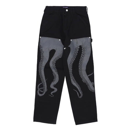 OCTOPUS Pantalone Lungo Uomo Hammer Double Knee Pant Black da uomo