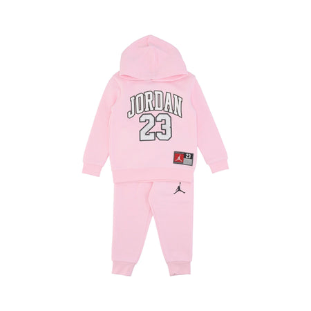 JORDAN Completo Tuta Bambino Jersey Pack Po Set Pink Foam da bambino