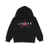 JORDAN Completo Tuta Bambino Sustainable Po Hoodie Set Black da bambino