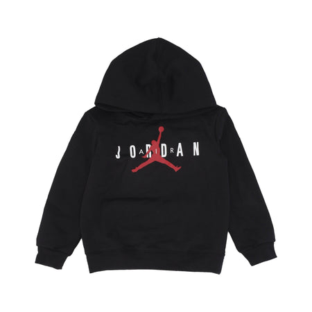 JORDAN Completo Tuta Bambino Sustainable Po Hoodie Set Black da bambino