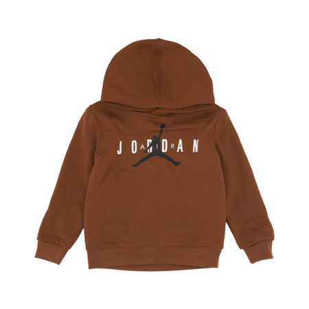 JORDAN Completo Tuta Bambino Sustainable Po Hoodie Set Light British Tan da bambino